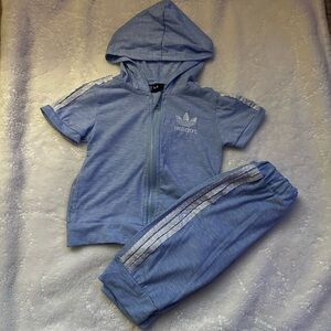 Adidas Blue Outfit sz 2T